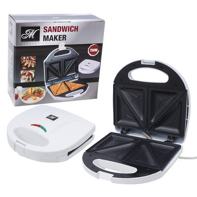 mercury sandwich maker- white -- 6 per case