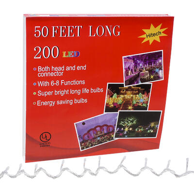 multicolor christmas led lights- 50 -- 24 per case