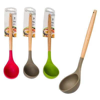 ladle- 3 assorted colors -- 48 per case