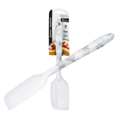 mr. handy silicone spatula- marble white -- 48 per case