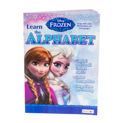 frozen 32 pg alphabet workbook -- 36 per case