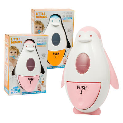 penguin soap dispenser- 2 assortments -- 12 per case