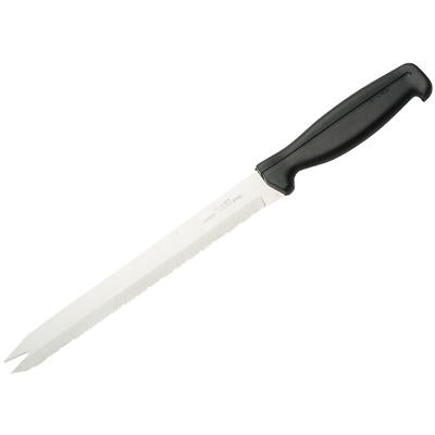 stainless steel knife w forked tip- 12.5 l -- 144 per case