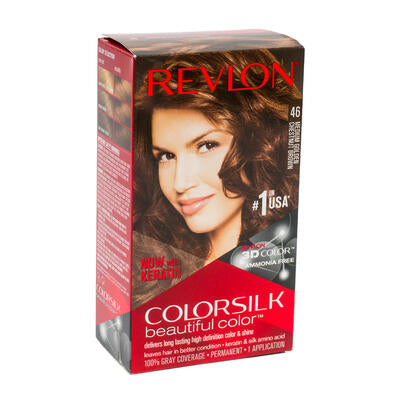 revlon hair color- medium golden chestnut brown -- 12 per case
