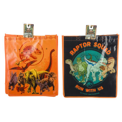 jurassic world raptor bags - assortment of 2 - -- 96 per case