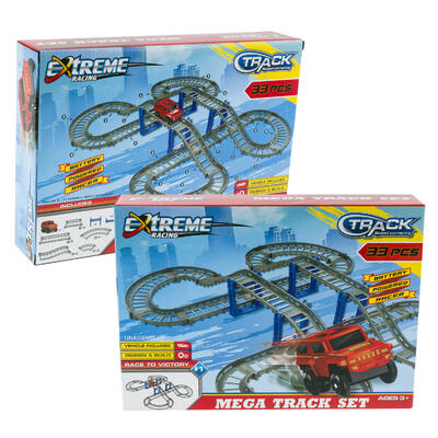 33pc extreme vehicle track set - -- 24 per case