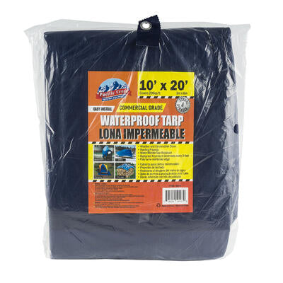light duty tarp 10x20 - blue - - -- 6 per case