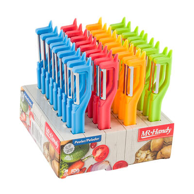 stainless steel peelers - 6.9 - 4 assortments -- 36 per box