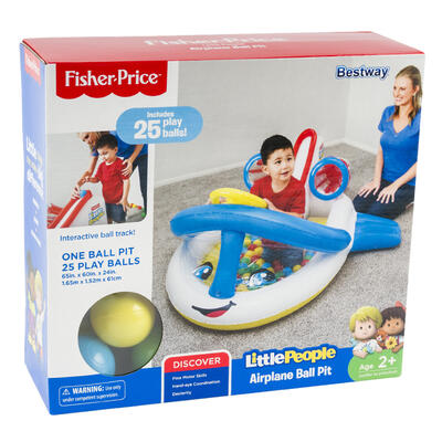 fisher price airplane ball pit playset - 65x60 -- 3 per case
