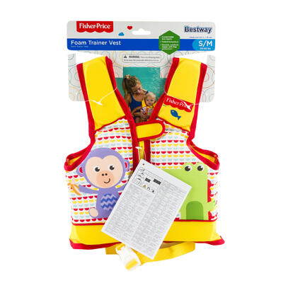 fisher price foam trainer vests -- 6 per case