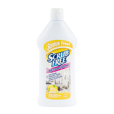 scrub free soft cream cleaner-15oz -- 12 per case
