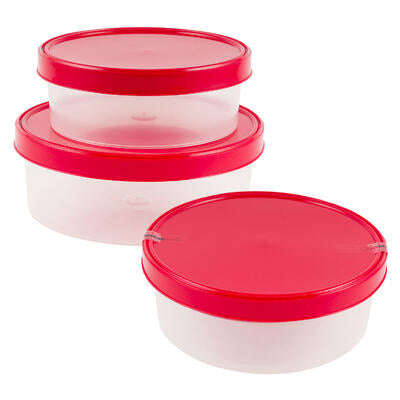 storage containers - 6 & 8 inch - - -- 12 per case
