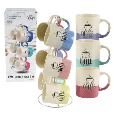 6pc 2- tone mug- 11oz- -- 6 per case