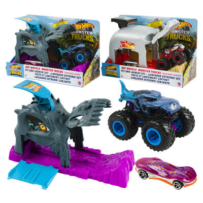 hot wheels monster truck playset - - licensed items -- 2 per case