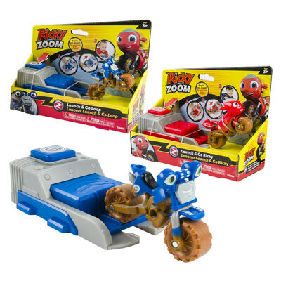 ricky zoom launch playset - 2 assortments - -- 2 per case