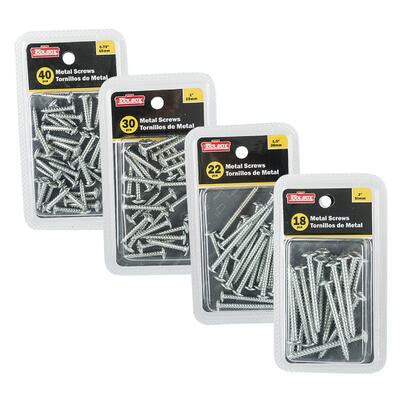 metal screws - 4 assortments -- 48 per case