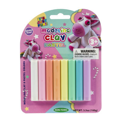 pastel modeling clay set - -- 48 per box