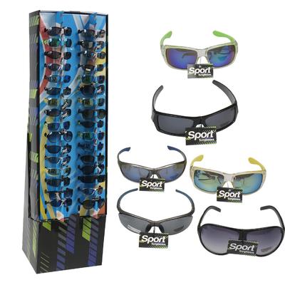 plastic sports glasses - bulk - 240 pieces -- 240 per case
