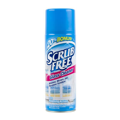 scrub free glass cleaner - 12oz -- 12 per case