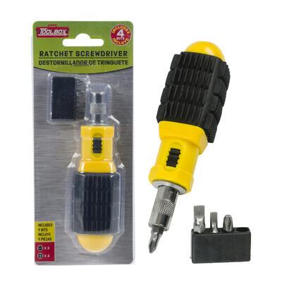 ratchet screwdriver set - 4pc -- 48 per case