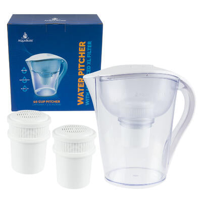 10 cup pitcher with filters -- 6 per case