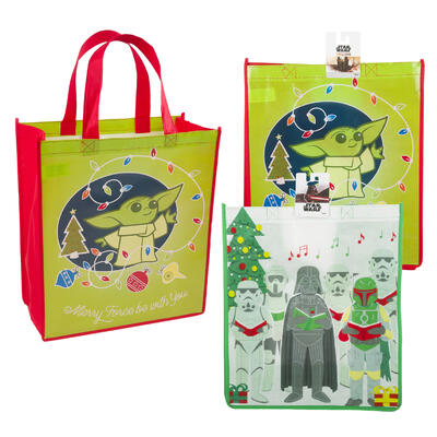 star wars holiday bag - large - 2 assortments - -- 96 per case