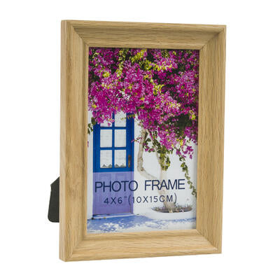 4x6 photo frames - solid wood - bulk -- 48 per case