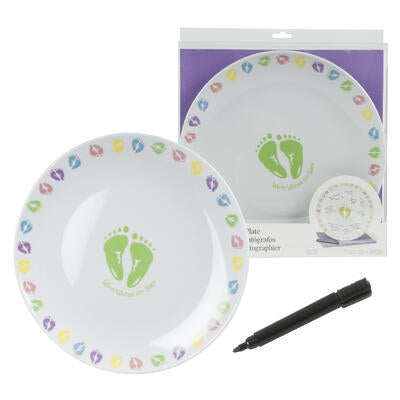 baby feet autograph plates - - -- 18 per case