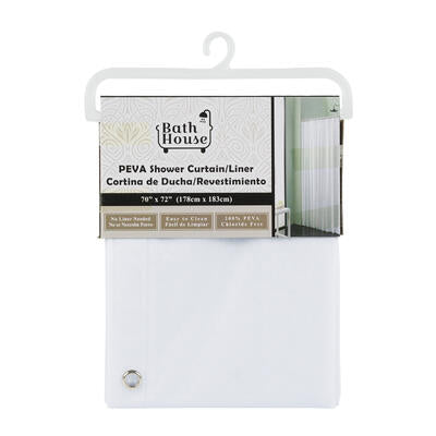 honey comb peva shower curtain liner - 72 -- 24 per case