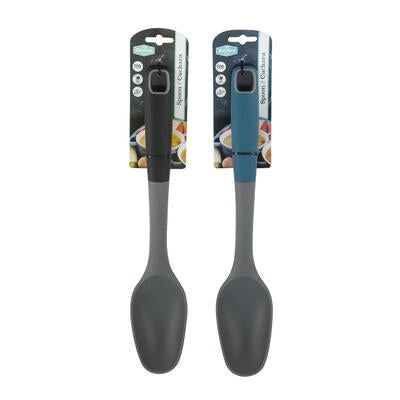plastic spoons 13 inch - 2 assorted colors -- 48 per case