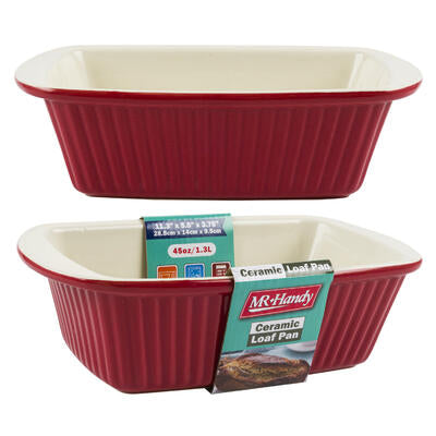 ceramic baking dishes - 45oz -- 8 per case