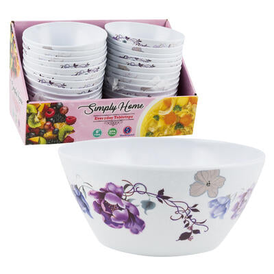 simply home round bowls - 6 inch -- 24 per case