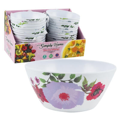 simply home round bowls - 6 in -- 24 per case