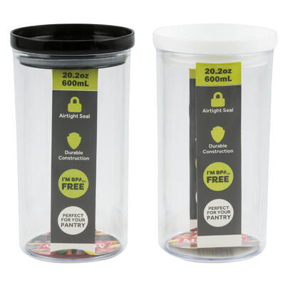 mr. handy airtight canisters - 20.28oz -- 24 per case