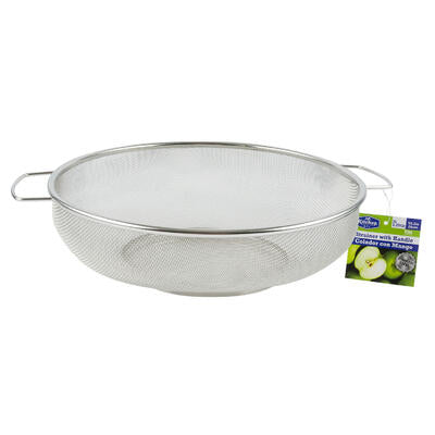 stainless steel strainers - 10.2 in -- 48 per case