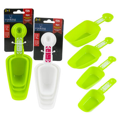 4pc measuring cup set- 8.5 - 2 assortments -- 48 per case