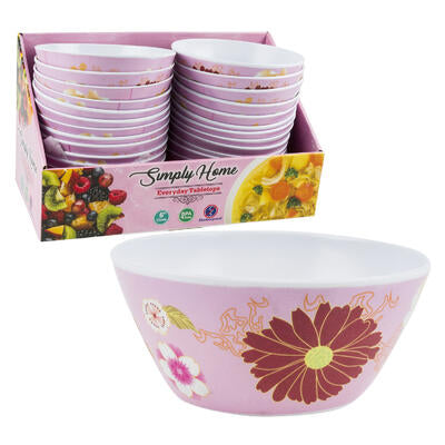 simply home round bowls - 6 in -- 24 per case