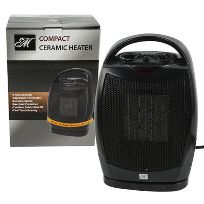 ceramic heater fan - bulk -- 6 per case