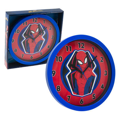 spiderman wall clock- 10 -- 6 per case