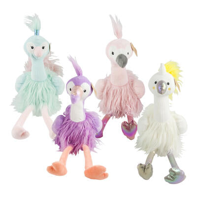 sweetheart birds plush - assorted - - -- 8 per case