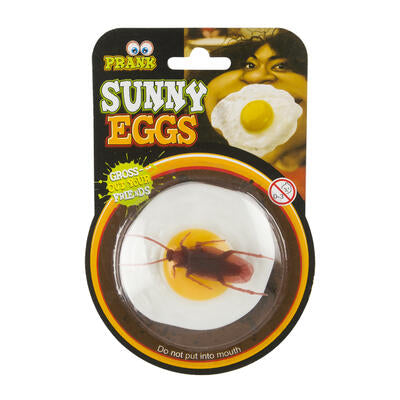prank game egg play set - - w/ cockroach -- 48 per case