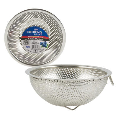 stainless steel strainer 6.4 in - bulk -- 48 per case
