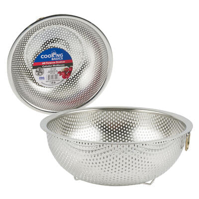 7.6 in stainless steel strainers - bulk -- 48 per case
