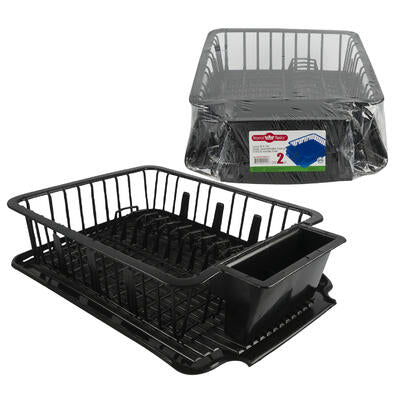 imperial plastics sink set- black - bulk -- 6 per case