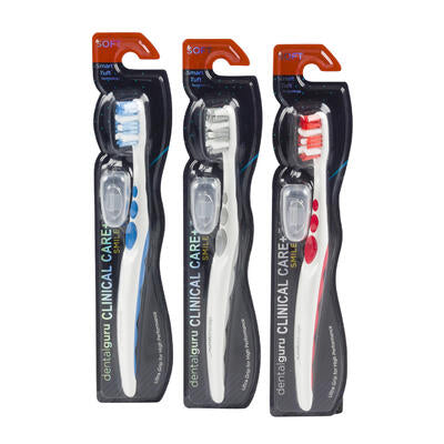 dental guru toothbrush with cap - -- 24 per case