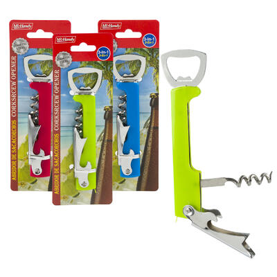 mr. handy corkscrew bottle openers - -- 96 per case