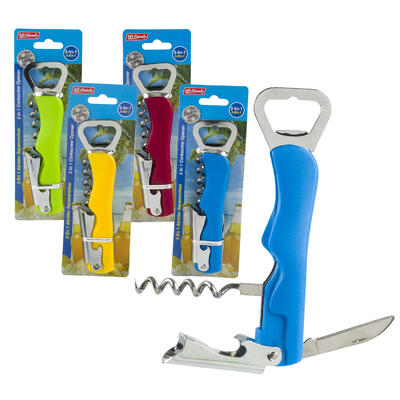 mr. handy corkscrew bottle opener - 5.3 - assorted -- 96 per case