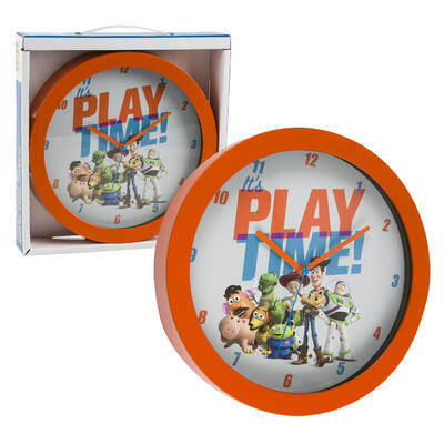toy story wall clock - 9.5 in -- 6 per case