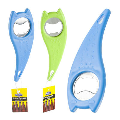 home and garden bottle openers - assorted colors -- 144 per case