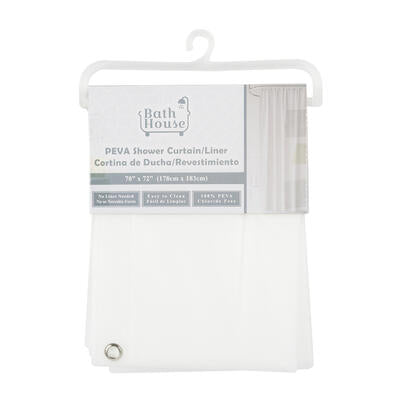 home & garden shower curtain liners - 70x72 -- 24 per case